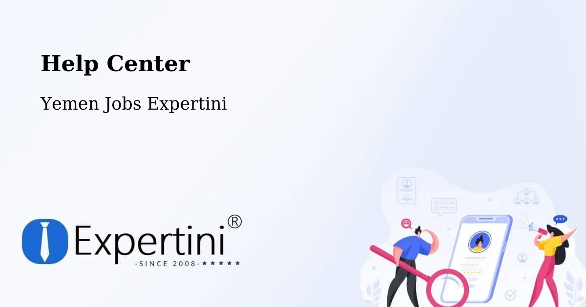 Help Center – Yemen - Yemen Jobs Expertini